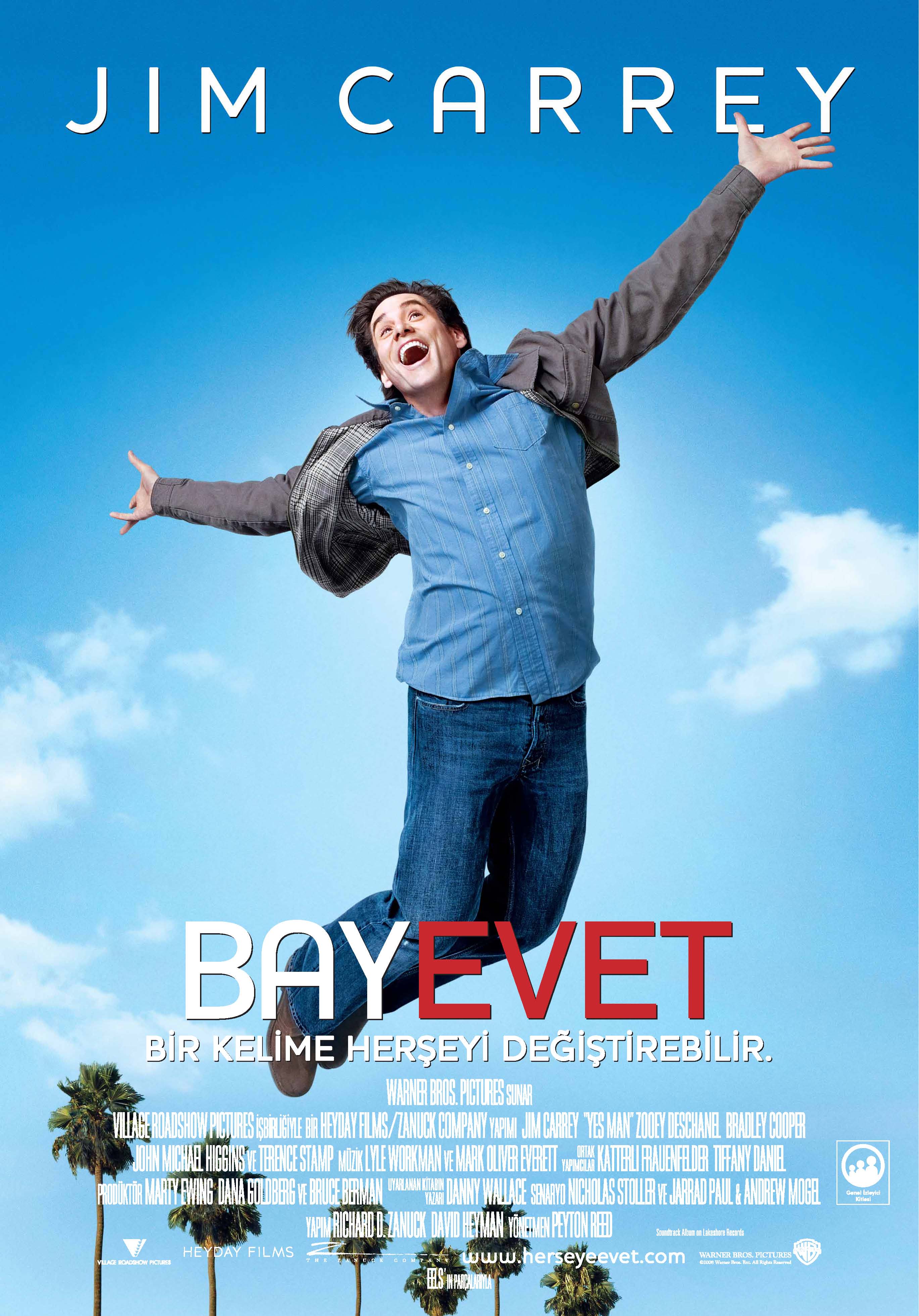 Bay Evet – Yes Man 2008 Türkçe Dublaj izle