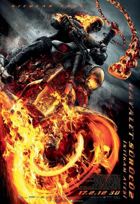 Hayalet Sürücü 2 – Ghost Rider 2 2011 Türkçe Dublaj izle