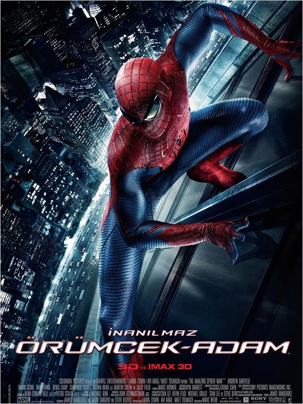 İnanılmaz Örümcek Adam – The Amazing Spider Man 2012 Türkçe Dublaj izle